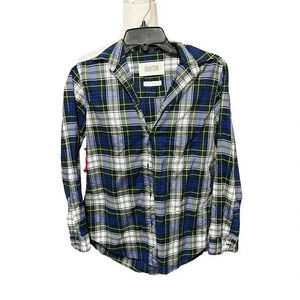 Grayson Button Down The Hero Shirt Plaid Blue Green